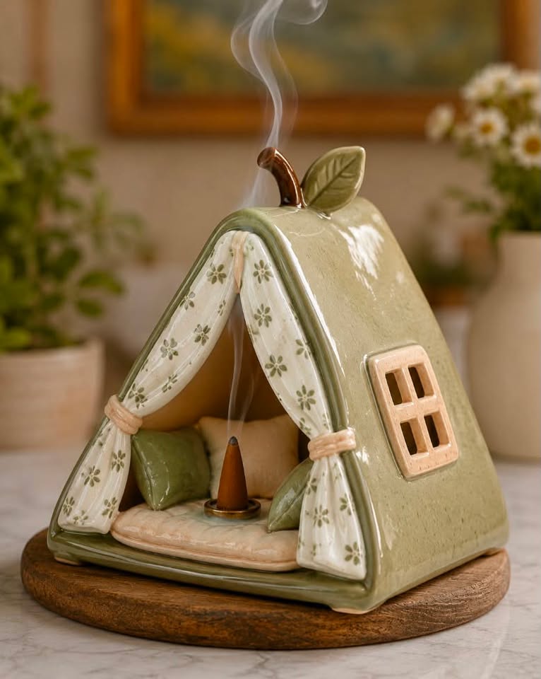 çadır tütsülük silikon kalıp 13 cm no5