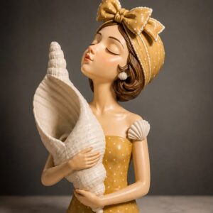 okyanus kız silikon kalıp 20 cm