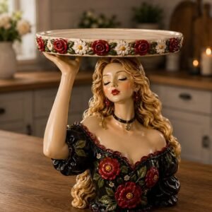 güllü kız silikon kalıp 25 cm silikon kalıp