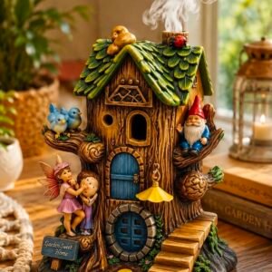 masal evi tütsülük 15 cm silikon kalıp no99