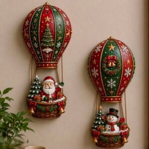 yılbaşı duvar süsü silikon kalıp 18 cm