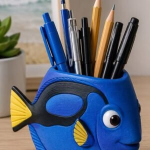 balık-saksı kalemlik  12x8-silikon-kalıp-no1