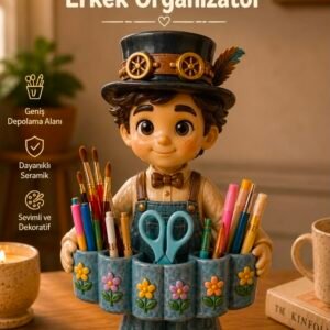 organizetör silikon kalıp 20 cm  no556