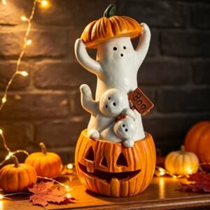 hayalet halloween biblo silikon kalıp 15 cm