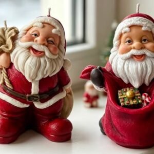 noel baba silikon kalıp 15 cm 1 adet