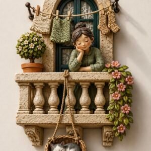 Duvar süsü 1 adet silikon kalıp 15 cm