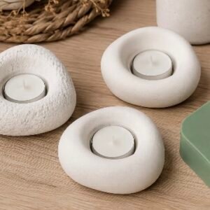 Oval mumluk silikon kalıp no1