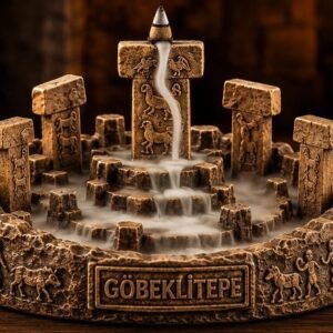 göbeklitepe tütsülük silikon kalıp 15 cm