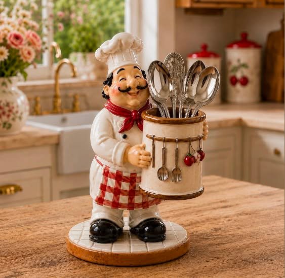 Ahçı kaşıklık 25 cm silikon kalıp