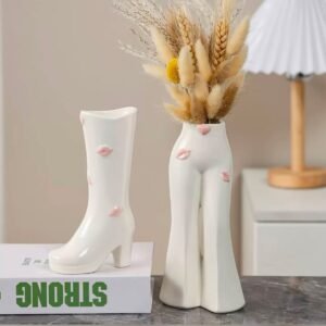 stiletto çizme dekoratif vazo silikon kalıp 1 adet