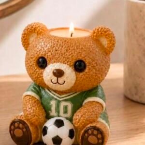futbolcu ayıcık silikon kalşıp 12 cm