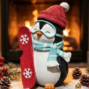 penguen 1 adet silikon kalıp