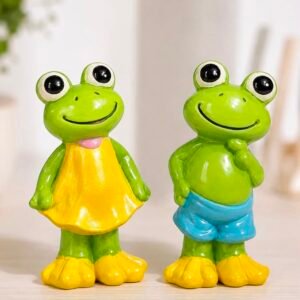 kurbağa 2li 12 cm silikon kalıp