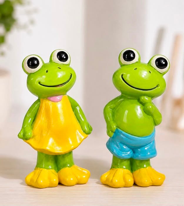 kurbağa 2li 12 cm silikon kalıp