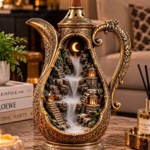 şelale ibrik tütsülük silikon kalıp 18 cm