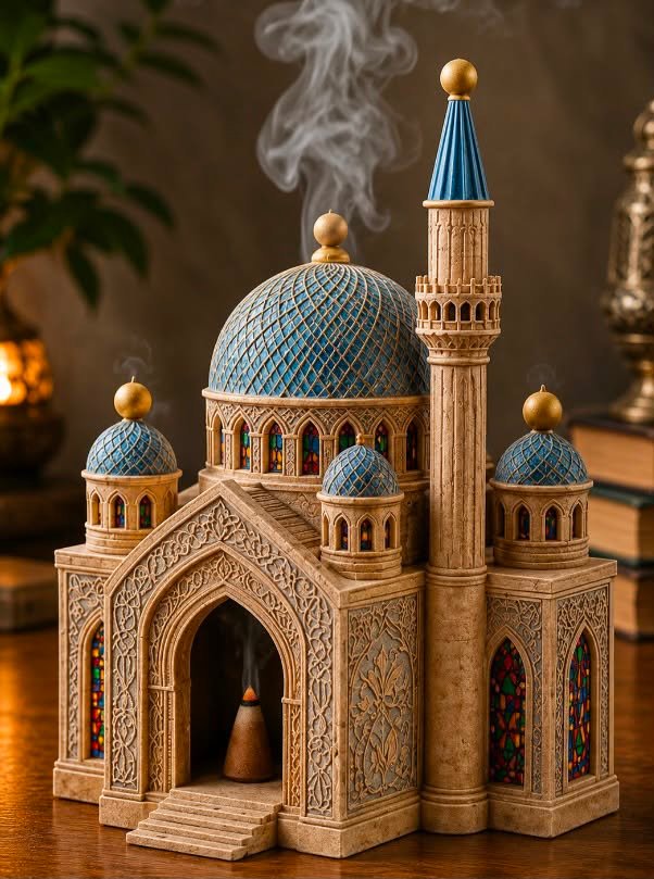 camii-tütsülük silikon kalıp