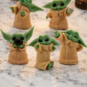 yoda 5 li set silikon kalıp