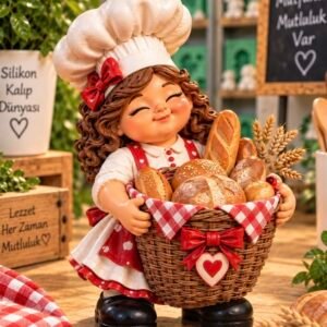 ahçı sepetli silikon kalıp