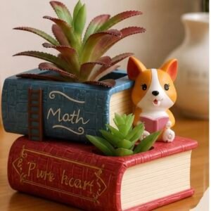 rakun kitap kalemlik saksı silikon kalıp 14 cm