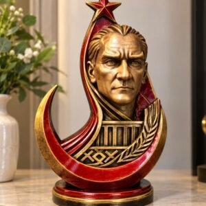 Atatürk 18 cm silikon kalıp