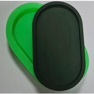 oval tabak 18 cm silikon kalıp