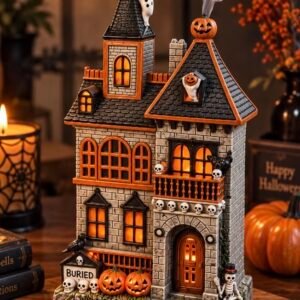 hallowen ev tütsülük silikon kalıp 17 cm