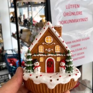 kardan adamlı ev tütsülük silikon kalıp 9x9 cm