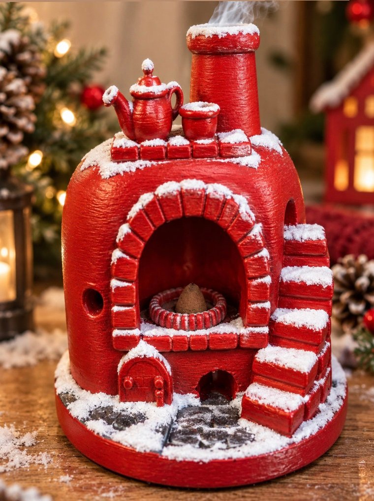 rus sobası yılbaşı silikon kalıp 12 cm - Görsel 2