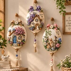 Balon görünümlü  duvar süsü kabartma desen silikon kalıp