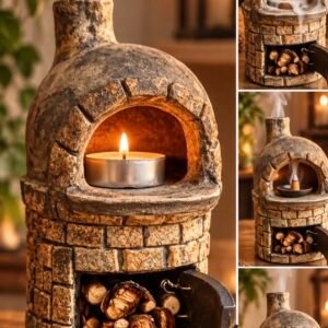 ocak mumluk ve tütsülük silikon kalıp 13 cm