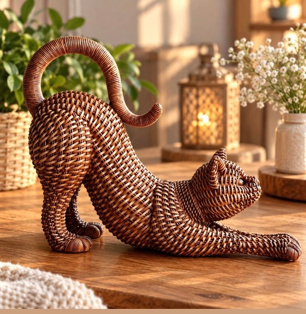 hasır kedi silikon kalıp