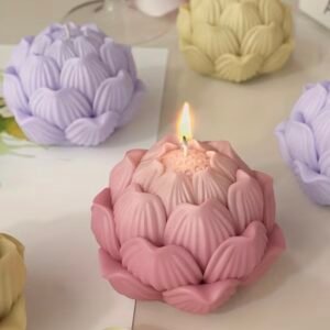 lotus mum silikon kalıp